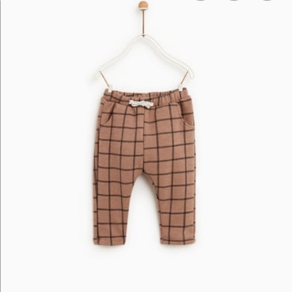 Zara Other - Zara baby plaid trousers